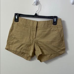 Khaki J.Crew shorts